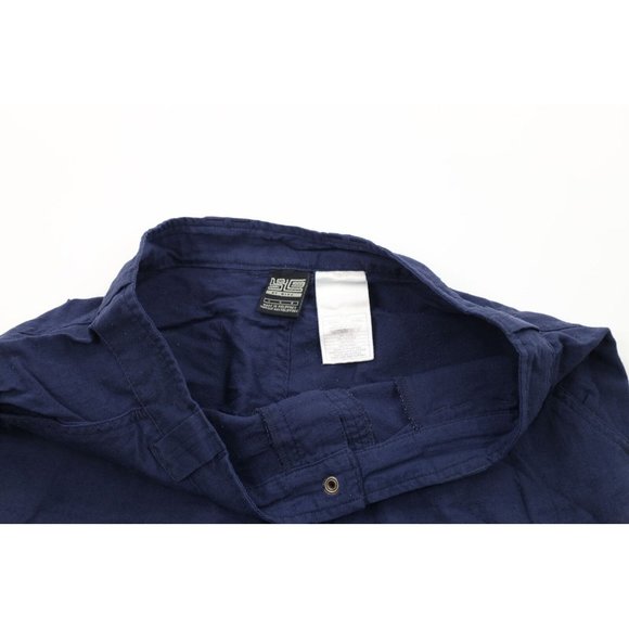 Vintage Nike Limited Edition Mens Large Faded Above Knee Cargo Shorts Navy Blue - Picture 7 of 12